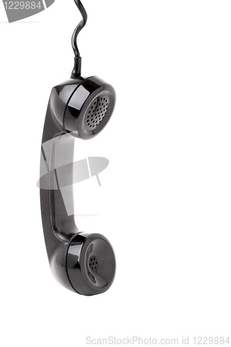 Image of Old Phone Handset Hanging