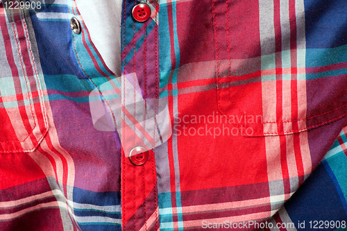 Image of Plain Shirt Closeup