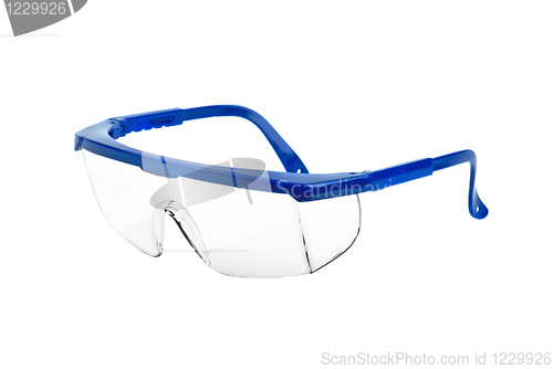 Image of Plastic safety goggles