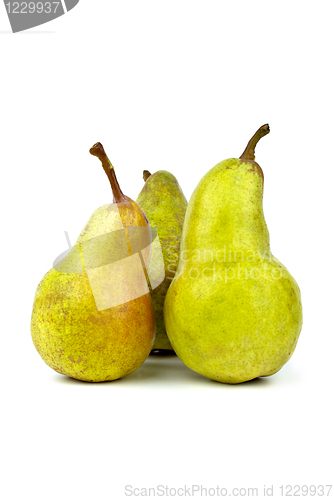 Image of Three green pears