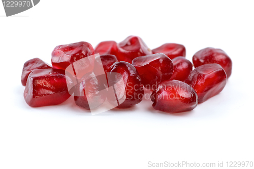 Image of Some pomegranate berries