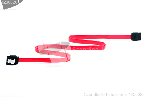 Image of Red SATA cable