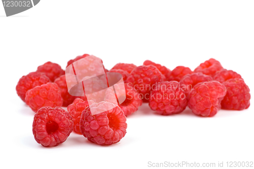 Image of Some raspberries