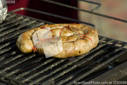 Image of Sausage on the grill