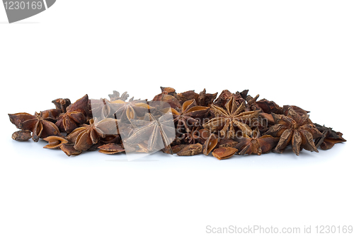 Image of Spices: Dried-up anise-tree inflorescences