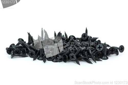 Image of Pile of metal screws