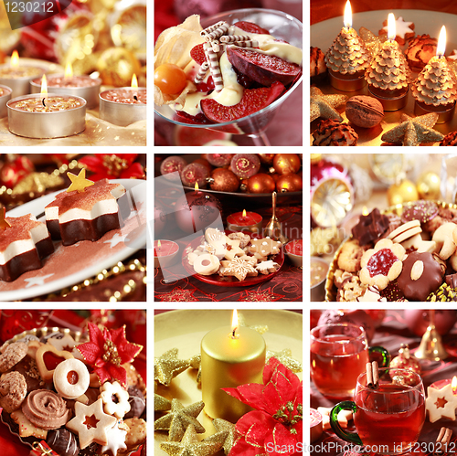 Image of Christmas collage