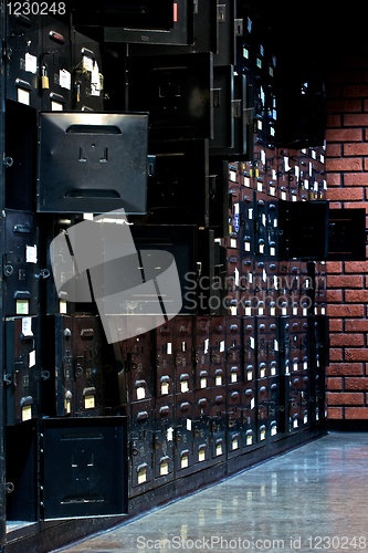 Image of Empty lockers