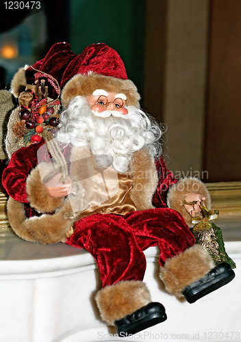 Image of santa claus toy