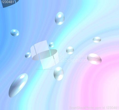 Image of bubbles abstract background