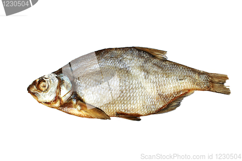 Image of Foto of bream lying on white background