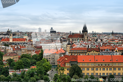 Image of view on the Prague