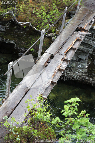 Image of Dangerous old bridge