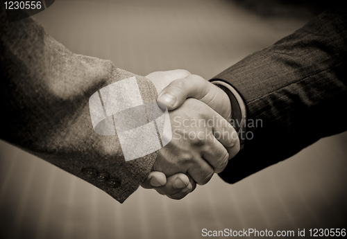 Image of shaking hands