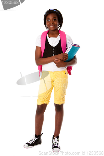 Image of Student ready for school