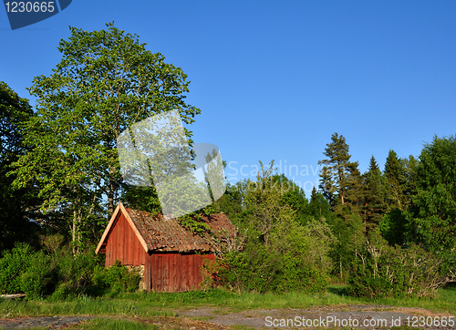 Image of Little red cottage