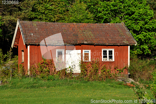 Image of Red house