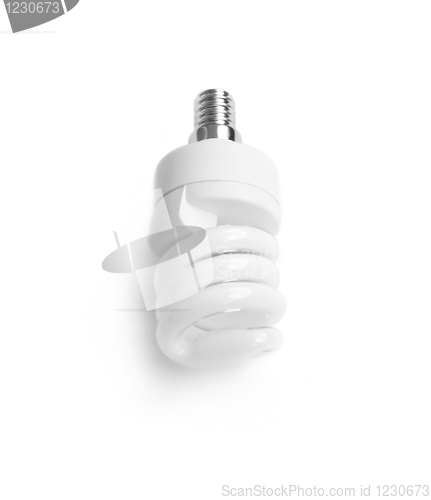 Image of Fluorescent light bulb