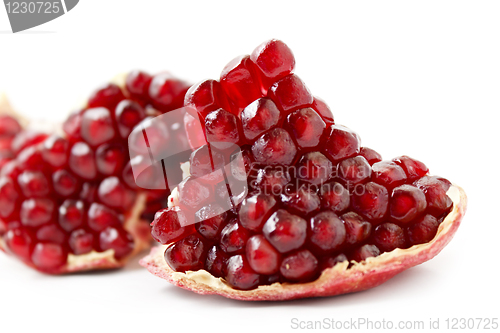 Image of tasty pomegranate fruit
