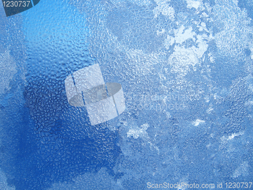 Image of frozen glass