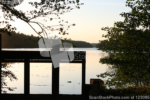 Image of a little dam