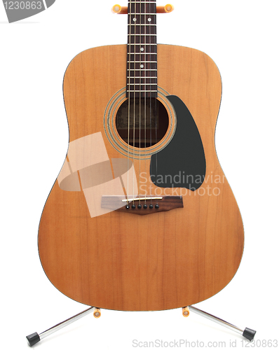 Image of wood guitar