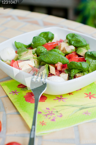 Image of Multicolored salad