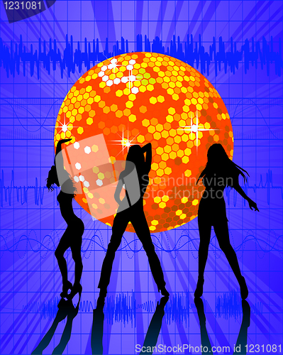 Image of Disco music party