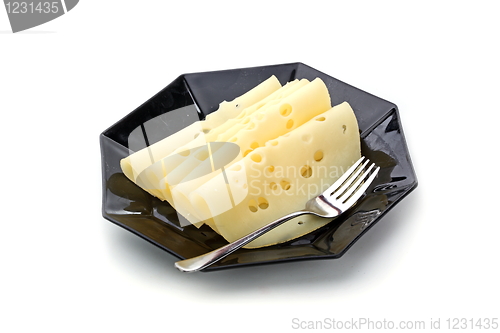 Image of The cutted cheese 