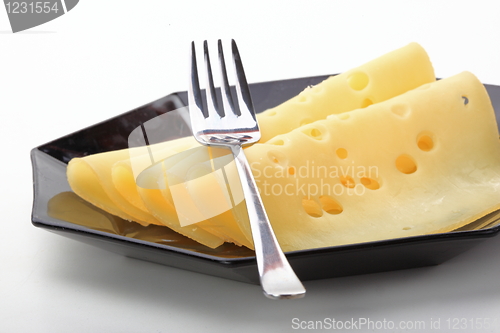 Image of The cutted cheese 