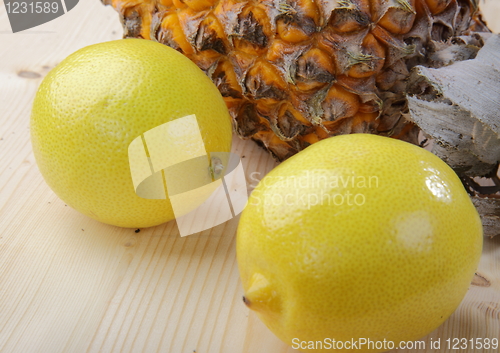 Image of Fresh tropical fruits