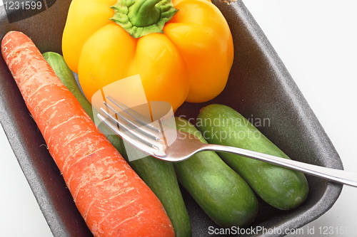 Image of The vegetarian lunch