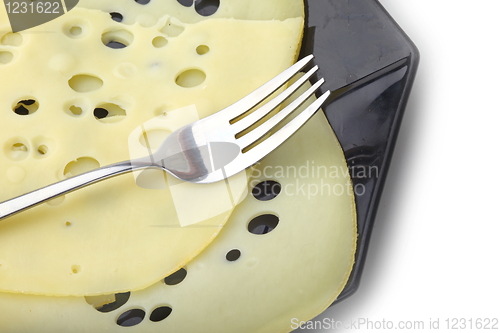 Image of The cutted cheese 