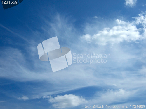 Image of blue sky