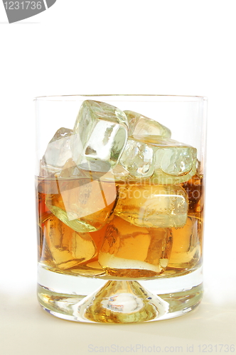 Image of whisky on the rocks