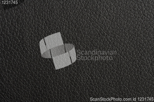 Image of leather texture black
