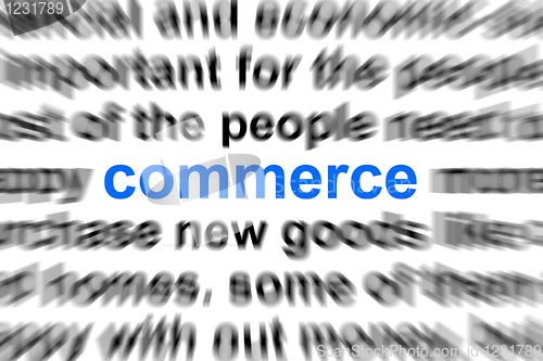 Image of business  and commerce concept