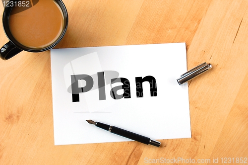 Image of business plan