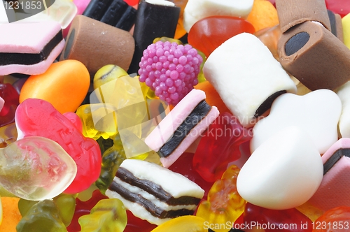 Image of candy background