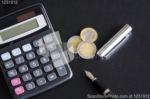 Image of money accounting