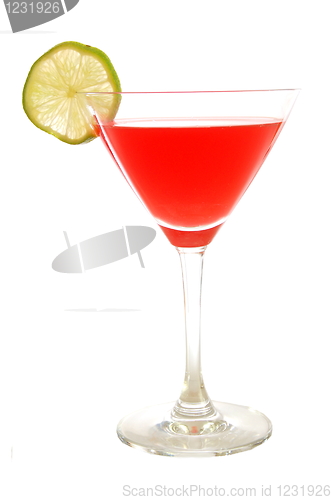 Image of red cocktail