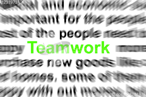 Image of teamwork