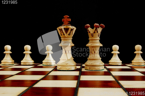 Image of chess conflict