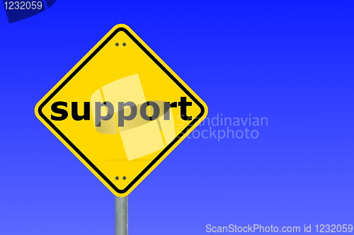 Image of support sign