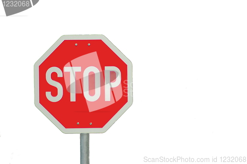 Image of Stop sign