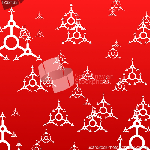Image of red xmas background
