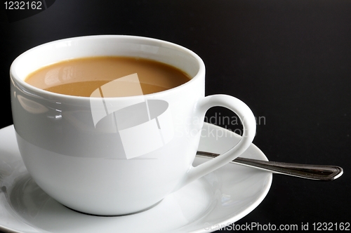 Image of cup of coffee and copyspace