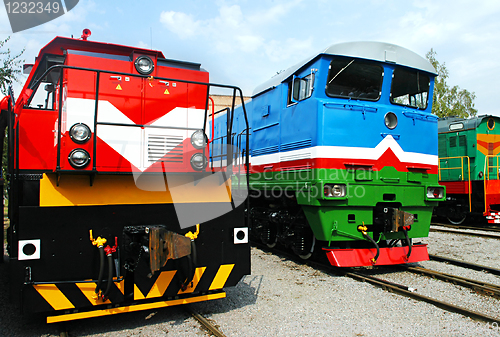 Image of Railway locomotives