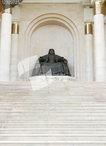 Image of  statue of Genghis Khan