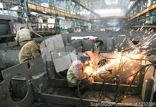 Image of Welder Work